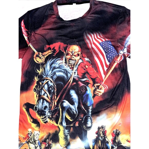 IRON MAIDEN ENGLAND US NORTH AMERICAN TOUR 2012 Bootleg Reproduction Large - Picture 2 of 4